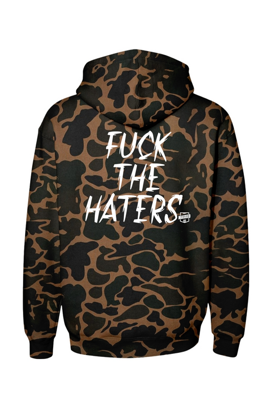 Fck The Haters Duck Camo Hoodie