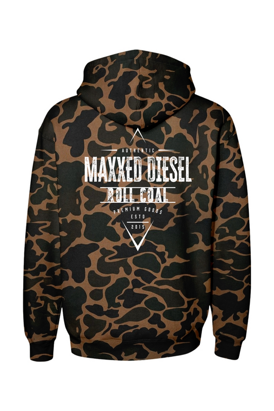 Maxxed Roll Coal Duck Camo Hoodie