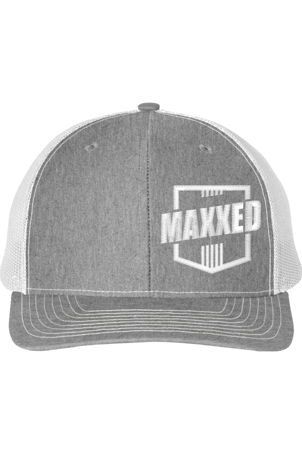 Maxxed Heather Grey / White Richardson Hat